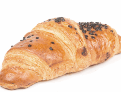 Croissant met hazelnootchocolade
